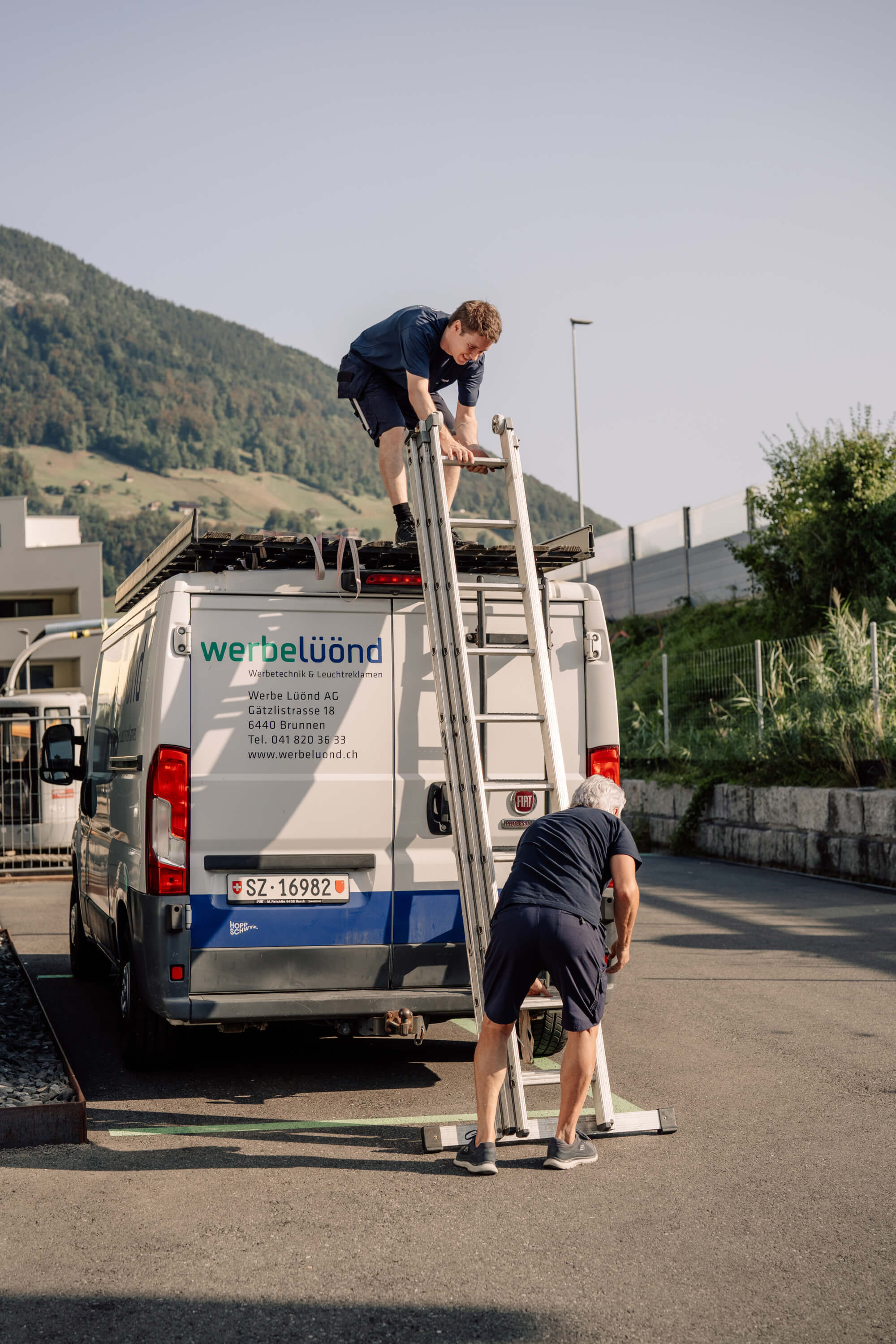 Werbeluond dienstleistung service
